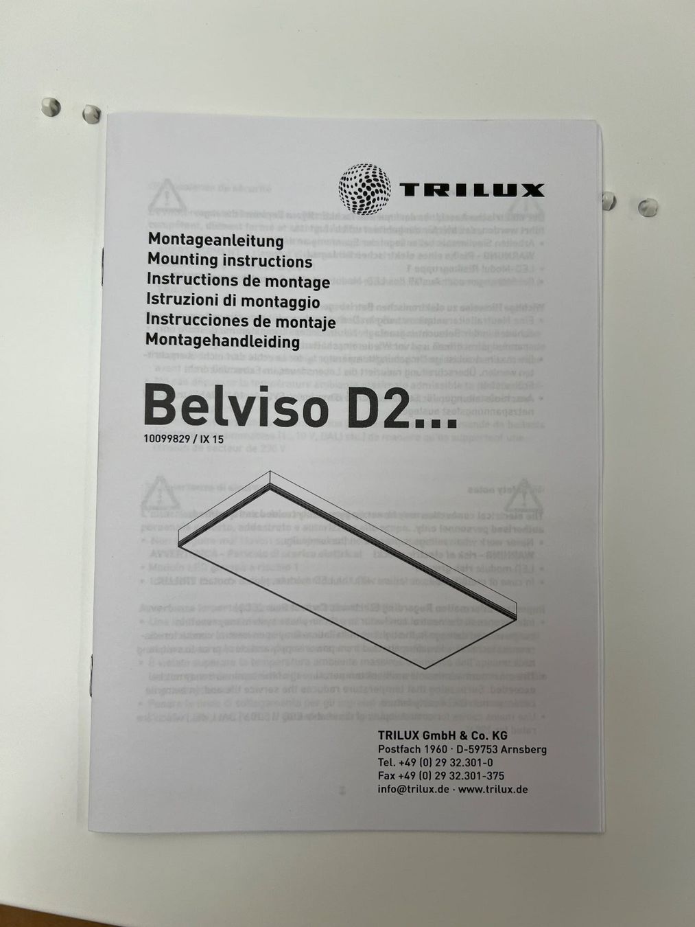 Lampade: TRILUX BELVISO D2 – Nuovo e nell'imballaggio originale da Mägenwil venduto da BackInWhite 2