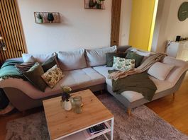 Ecksofa mit Bettfunktion - sehr gepflegter Zustand