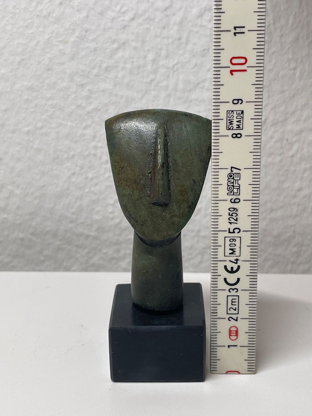 Sculture & Statue: Bronze Cycladic idol on marble base from Greece – Nuovo (secondo la descrizione) da Zürich venduto da my.greekholiday 8