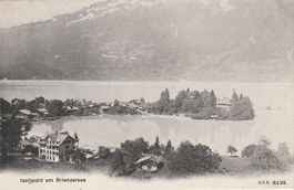 Iseltwald -Karte gelaufen 1905