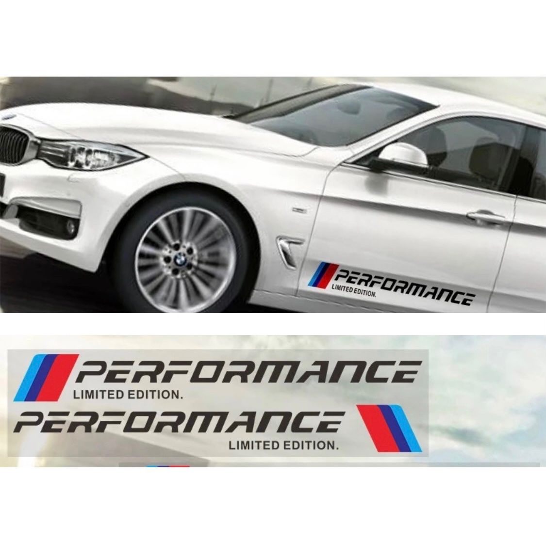 Aufkleber: BMW M Performance Kleber 50 cm Lang Schwarz NEU  2er Set – Neu und originalverpackt aus Balsthal von D.K.Autoteile8 3