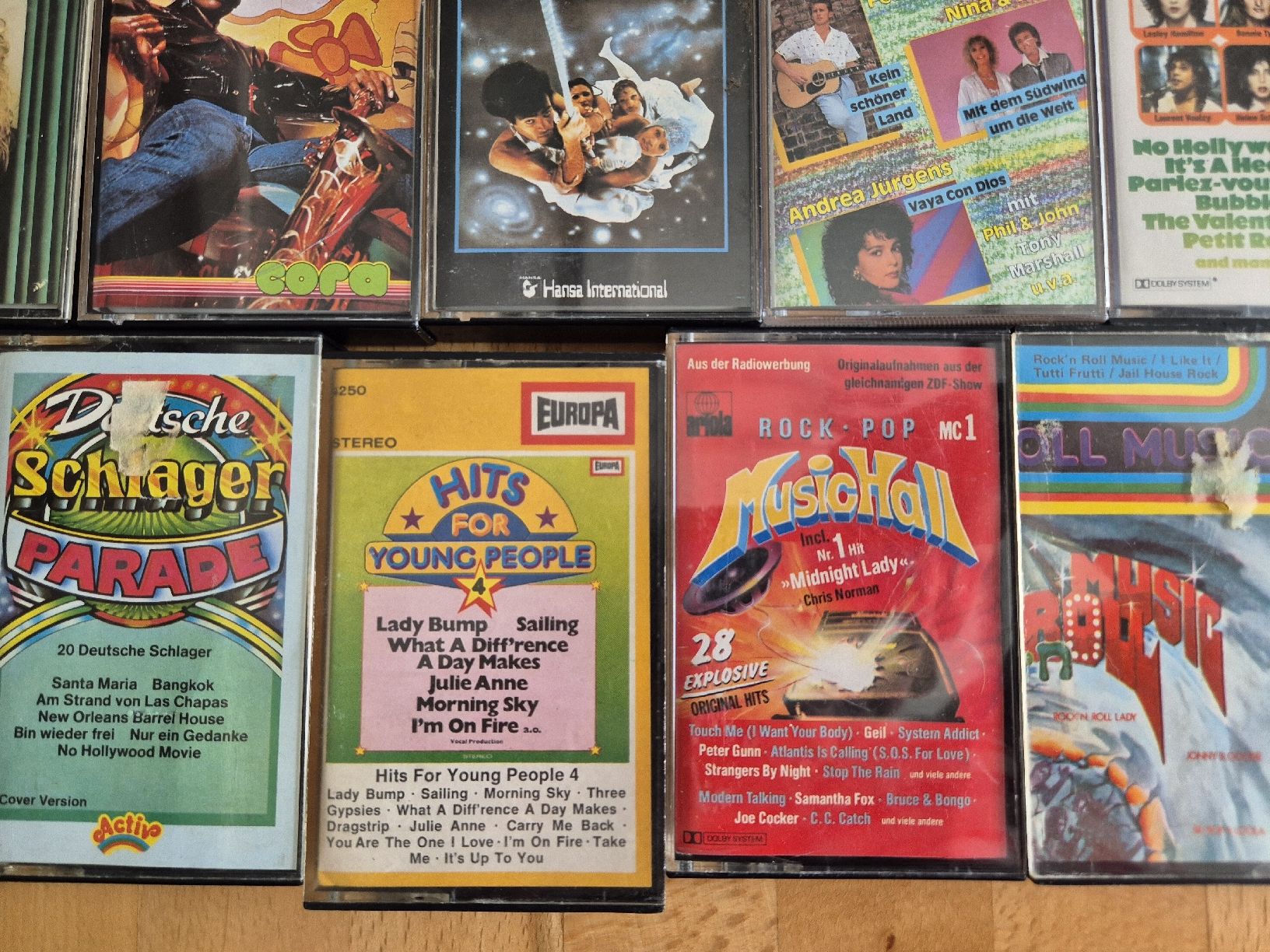 Musicassette: MC Musikkassetten Konvolut – Usato da Vilters venduto da Fleiflomi 7