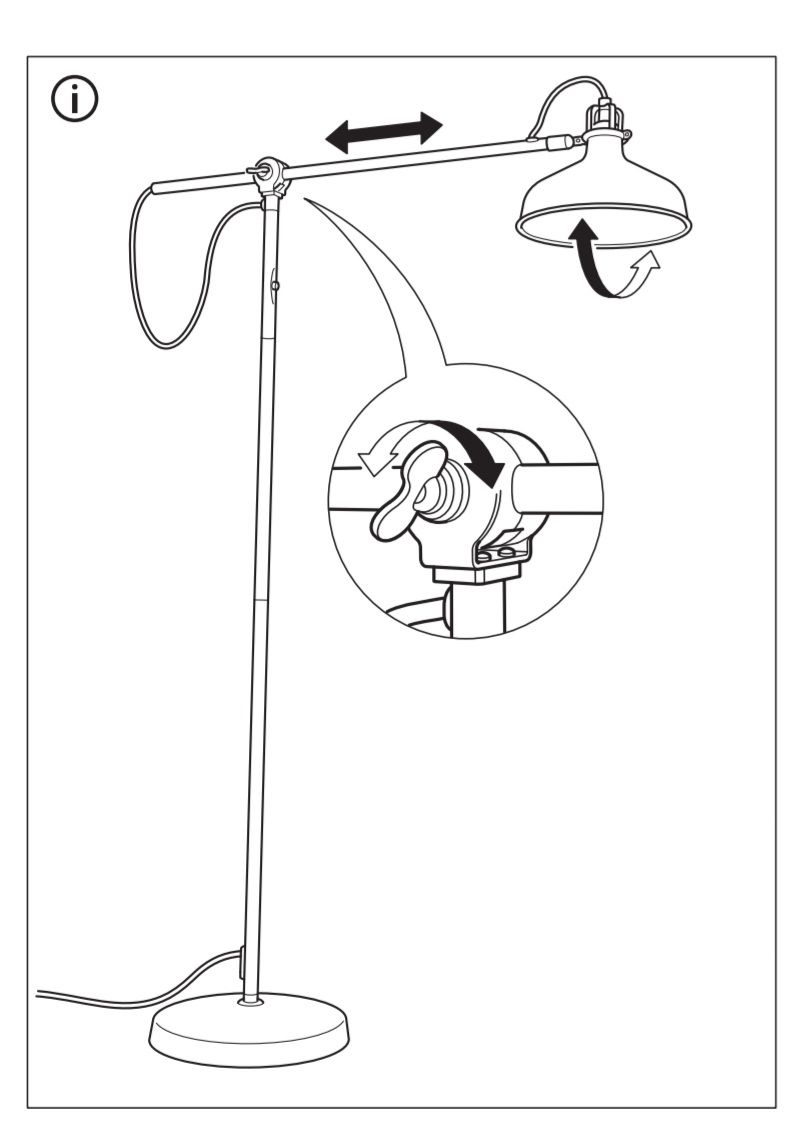Ikea Lampade: IKEA Ranarp Stehlampe – Nuovo (secondo la descrizione) da Zürich venduto da Kris8050 9