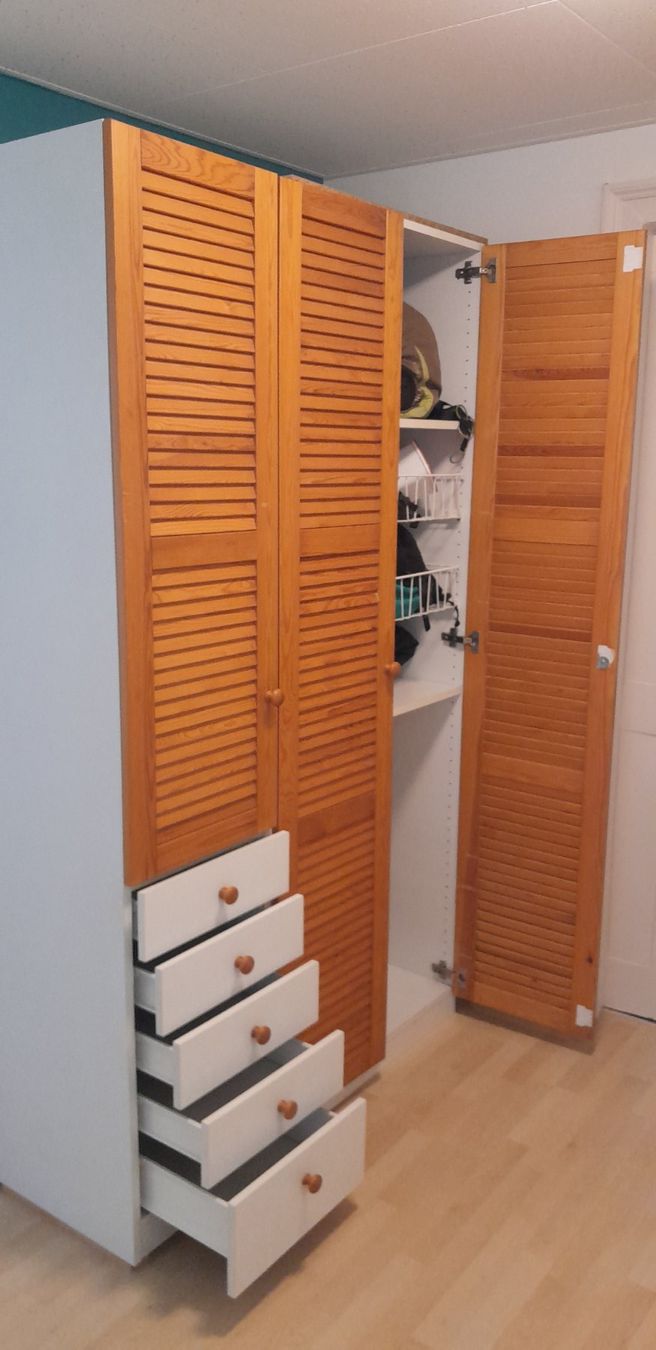 Ikea Armadi: Kleiderschrank IKEA mit Schubladen – Usato da Luzern venduto da schneehas 2