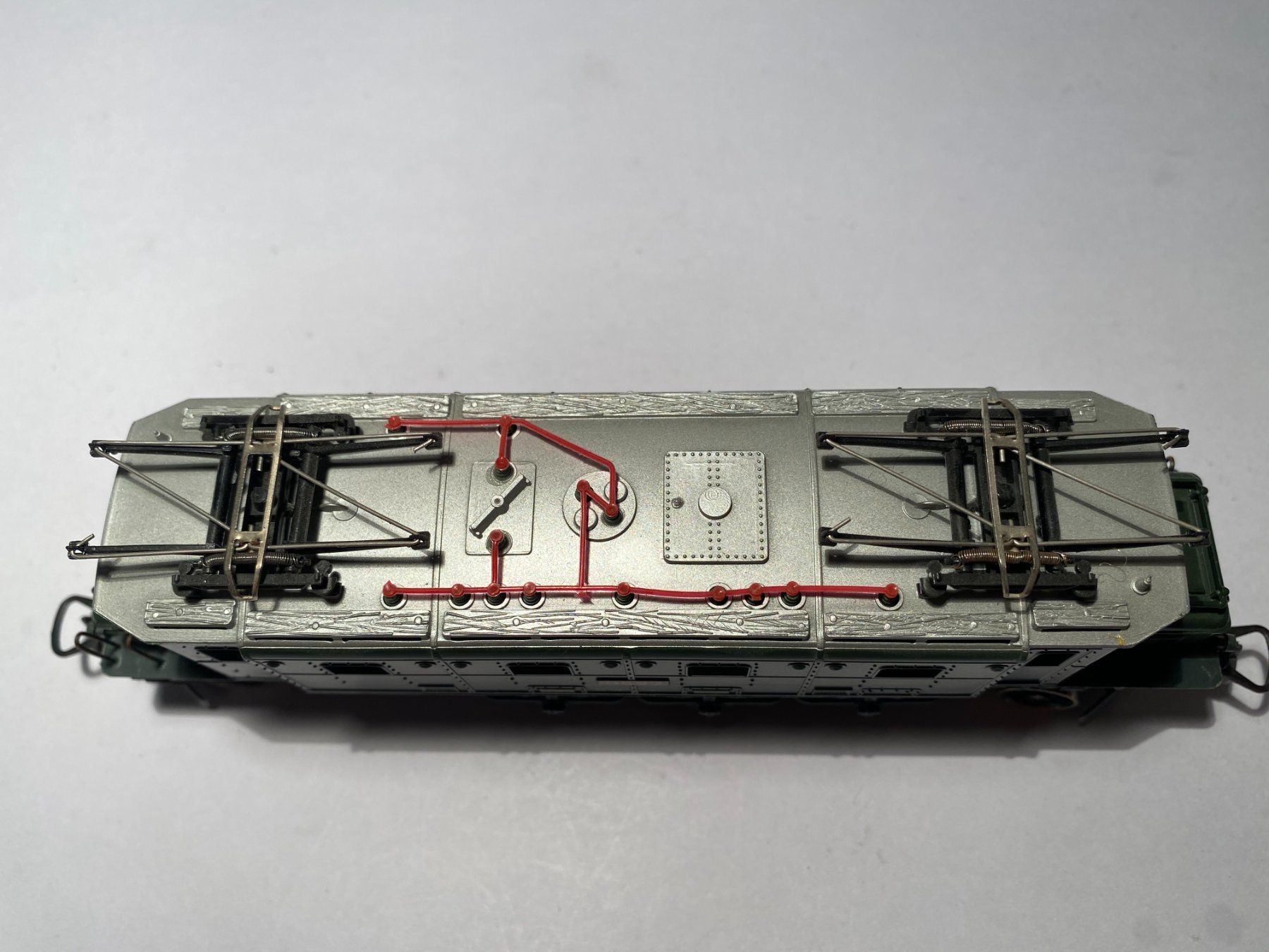 Lima Modellini di ferrovie: LIMA E-Lok Ae 3/6 der SBB 208117 grün DC – Usato da Buchrain venduto da Modellbahn11 5