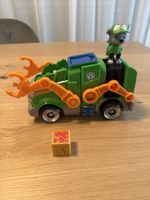 PAW Patrol Müllwagen mit Figur Rocky und Kiste gebraucht