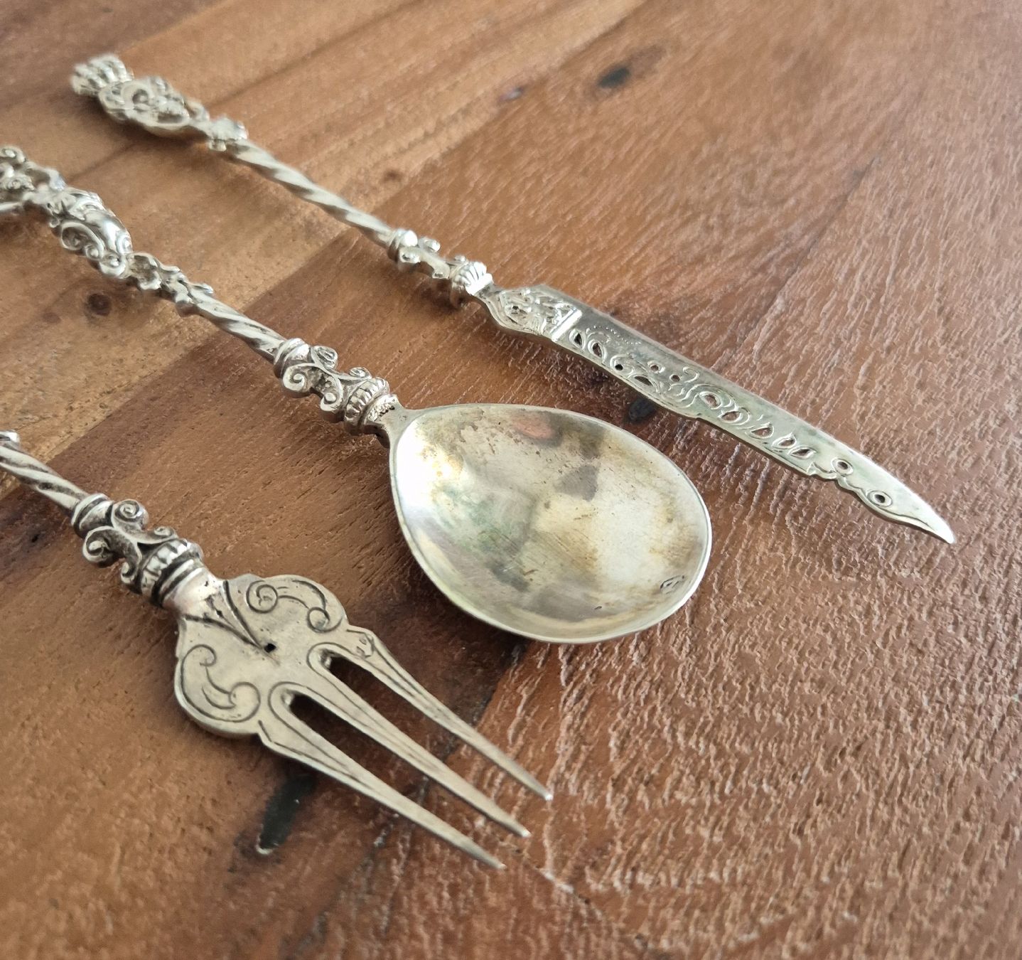 Bestecksets: Antikes Silberbesteck Set – Gebraucht aus Zürich von Dalema13 2