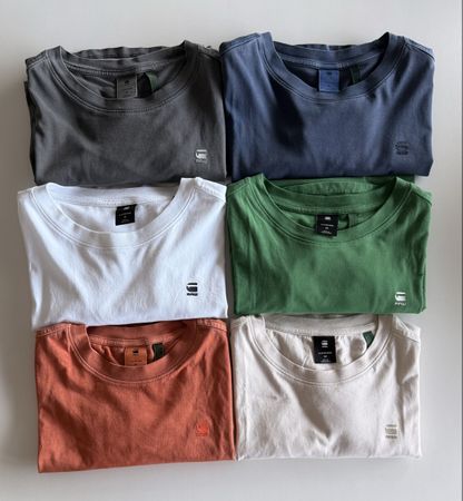 Lot 6 T-shirts G-star lash men’s M