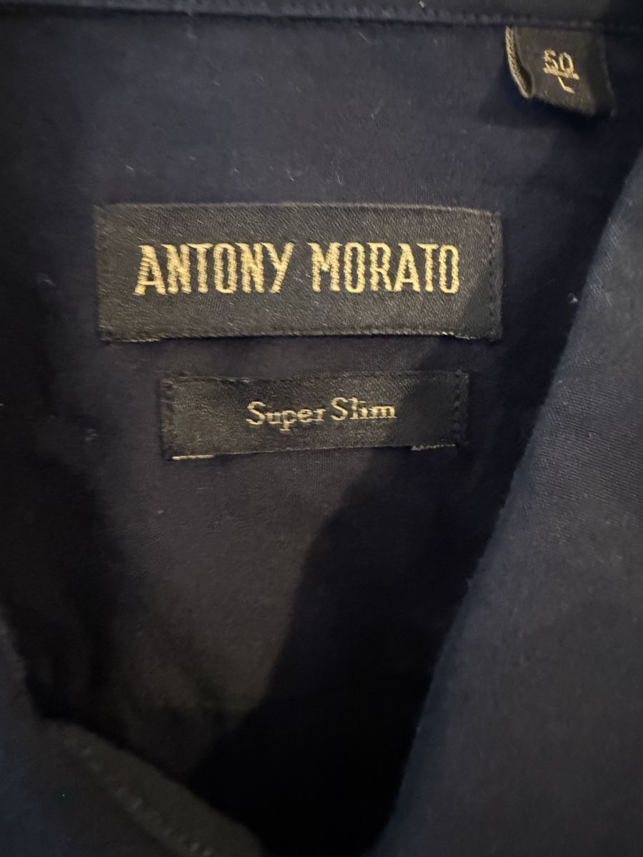 Hemden: Camicia Antony Morato Super Slim L blu – Gebraucht aus Lugano von can_xdd8 3