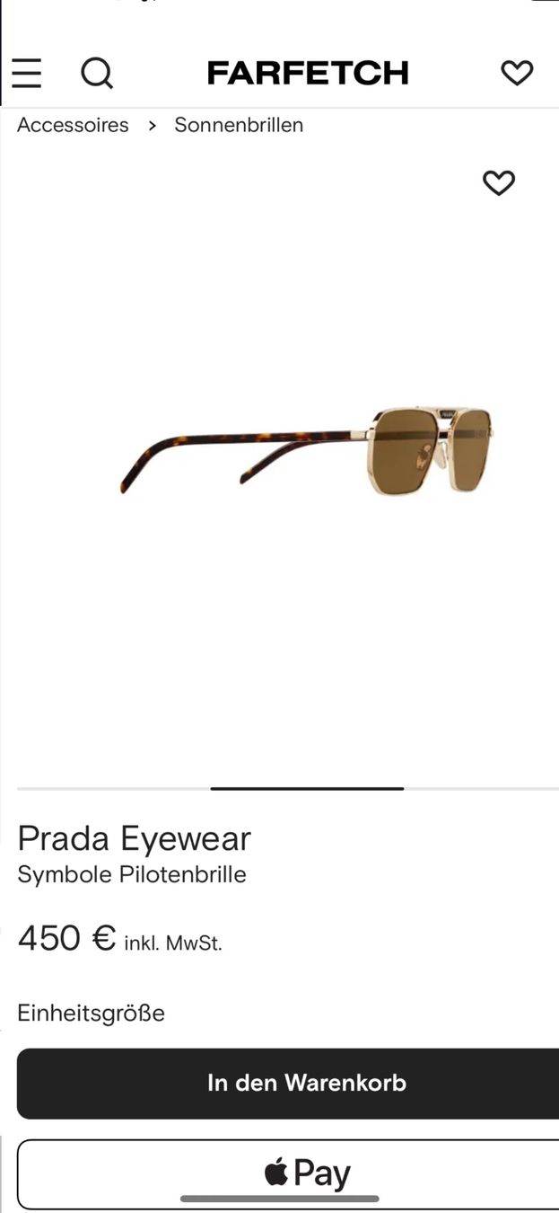 Occhiali & Lenti: Prada Sonnenbrille – Usato da Basel venduto da Lady_591-184_ 3