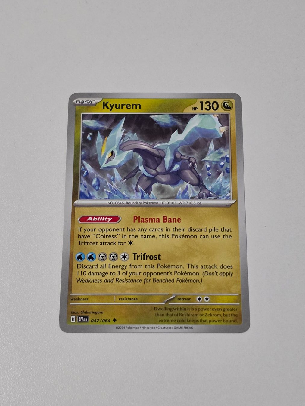 Pokémon Sammelbilder & Trading cards: Kyurem – Gebraucht aus Binningen von oscark77