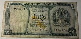 Malta 1 Lira 1967