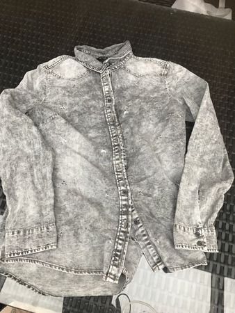Damen Bluse grau 42