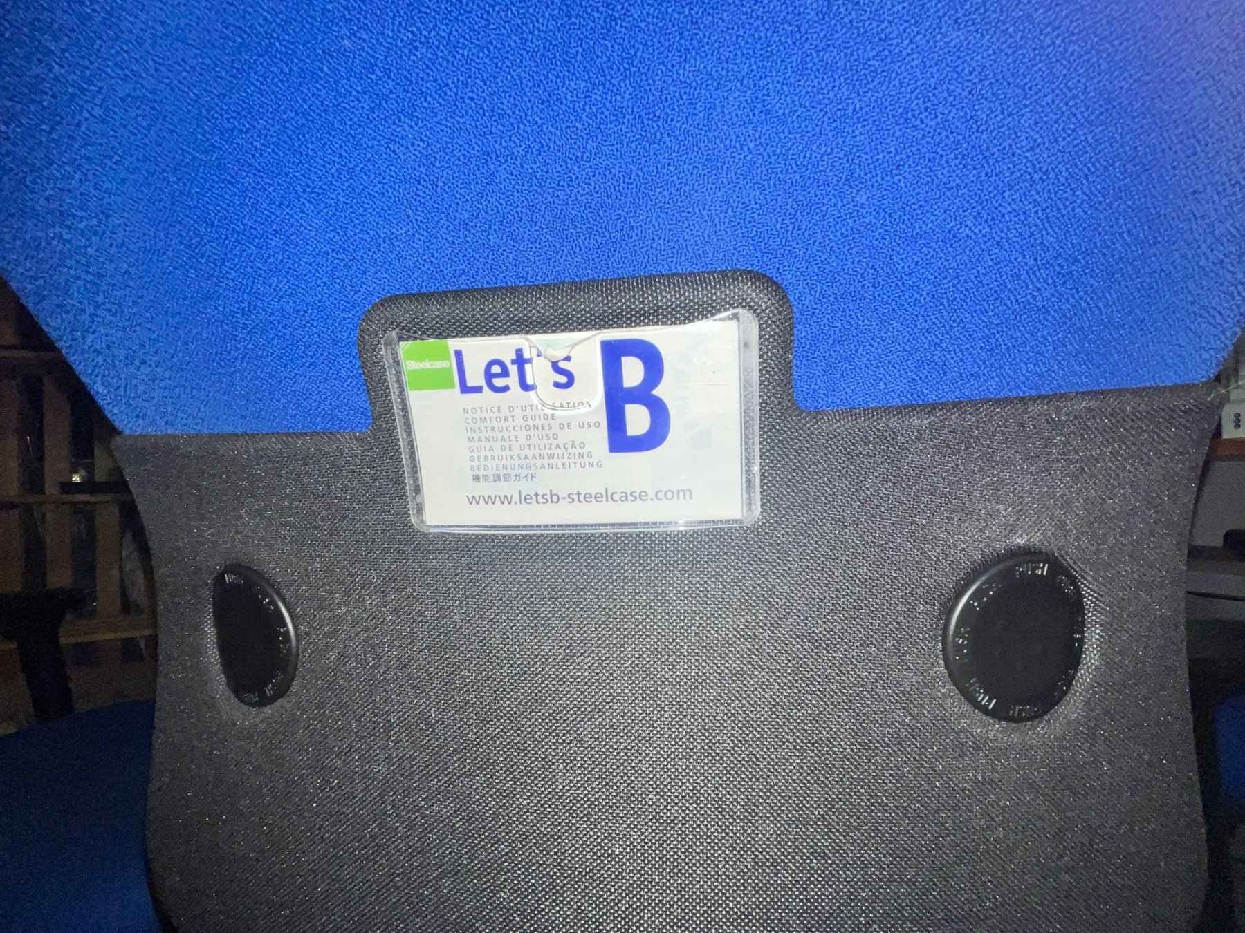 Sedie: 4 alte Bürostühle Lets-B – Difettoso da Bern venduto da myrona 3
