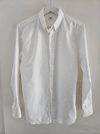 Uniqlo Oxford Hemd weiss