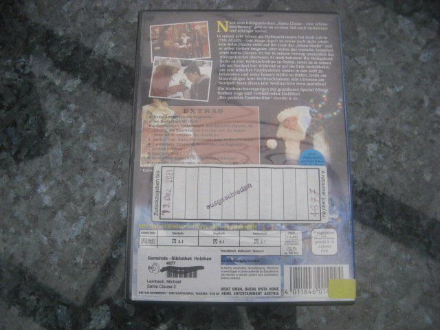 Alle DVDs: DVD : Santa Clause 2 – Gebraucht aus reitnau von Sib7 1