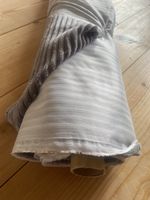 Stoffrolle mit Cordmuster grau 