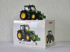 Wiking, 077318, John Deere  6125R, Metall, 1:32, Vitrine