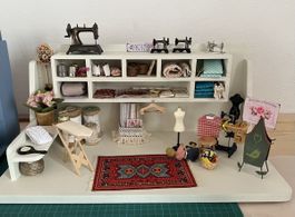 Puppenstube Schneiderei