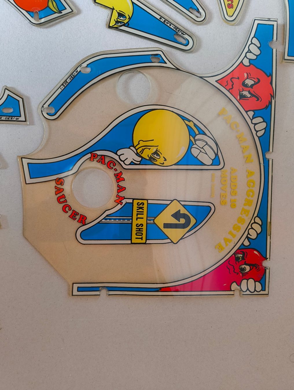 Flipperkästen: Plastiksatz Flipper Mr & Mrs Pacman – Defekt aus Hittnau von Riven66 2