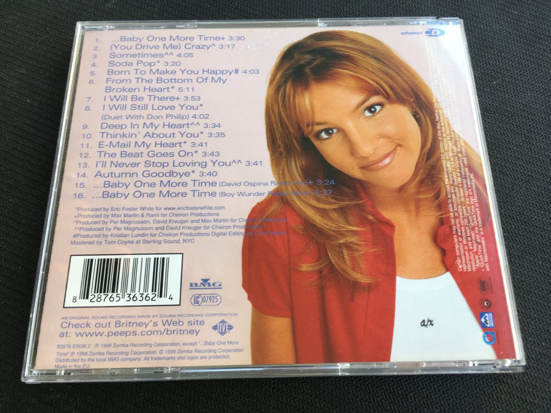 CD: Britney Spears - ...baby one more time -CD- – Usato da St.Gallen venduto da MedienJoe 2