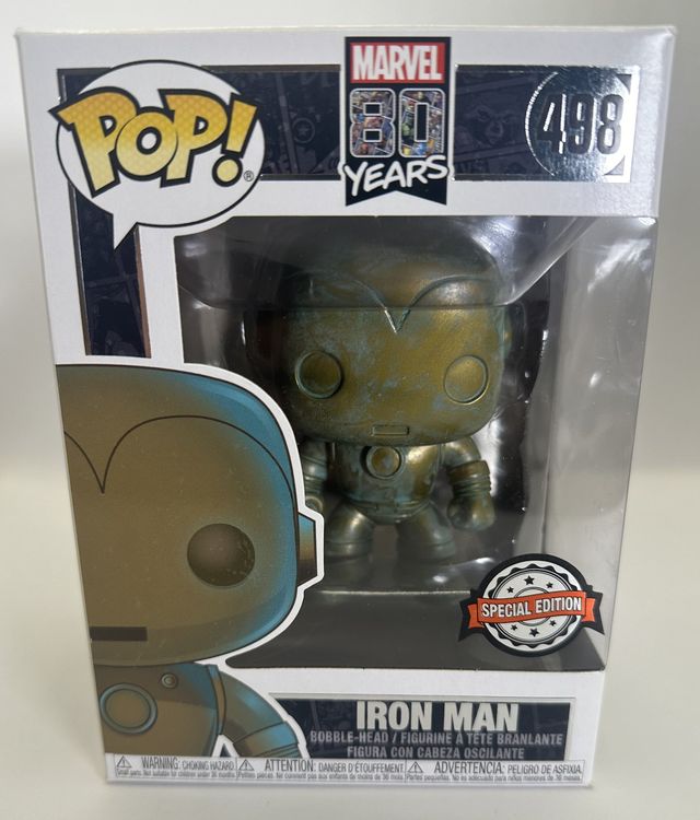 Funko Pop! Marvel Homem de Ferro / Iron Man 1421 Original Colecionavel