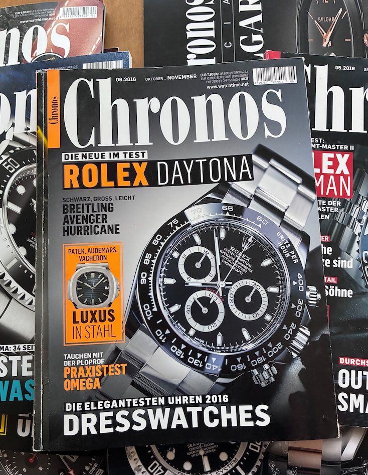 Zeitschriften & Magazine: Chronos Uhrenmagazin Sammlung/Konvolut – Gebraucht aus Baden von Goldbaum 4