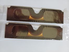 2x Sonnenfinsternis / Eclipse Brillen