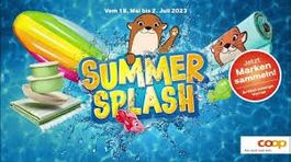 1 x volle Karte (40 Märkli) Coop Sammelmarken Splash