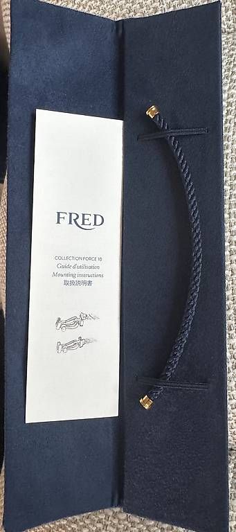 Fred Bracciali & Braccialetti: Câble Bracelet Fred Force grand modèle – Usato da Grandvaux venduto da abbybe