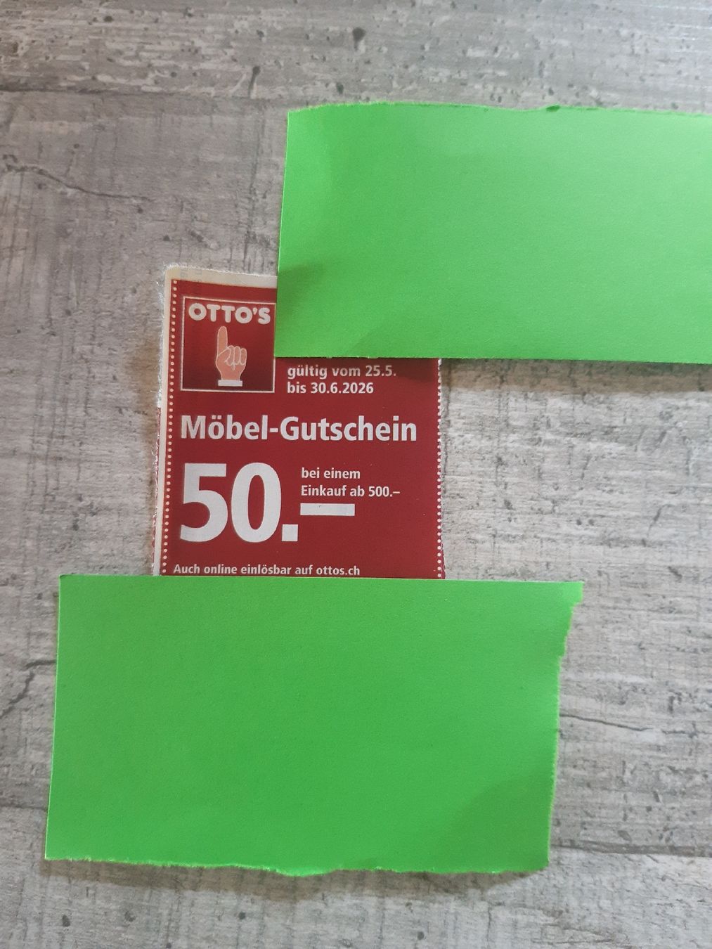 Buoni: ottos möbelgutschein 50.- – Nuovo (secondo la descrizione) da Toffen venduto da Gwunderegge77