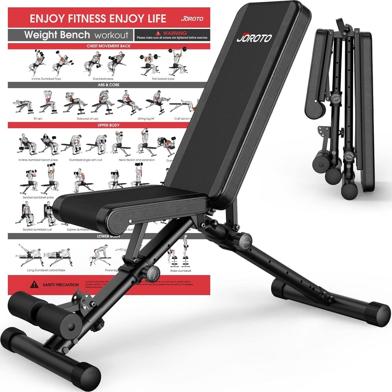 Hometrainer: Verstellbare Hantelbank – Nuovo e nell'imballaggio originale da Nuglar venduto da SaleRitter