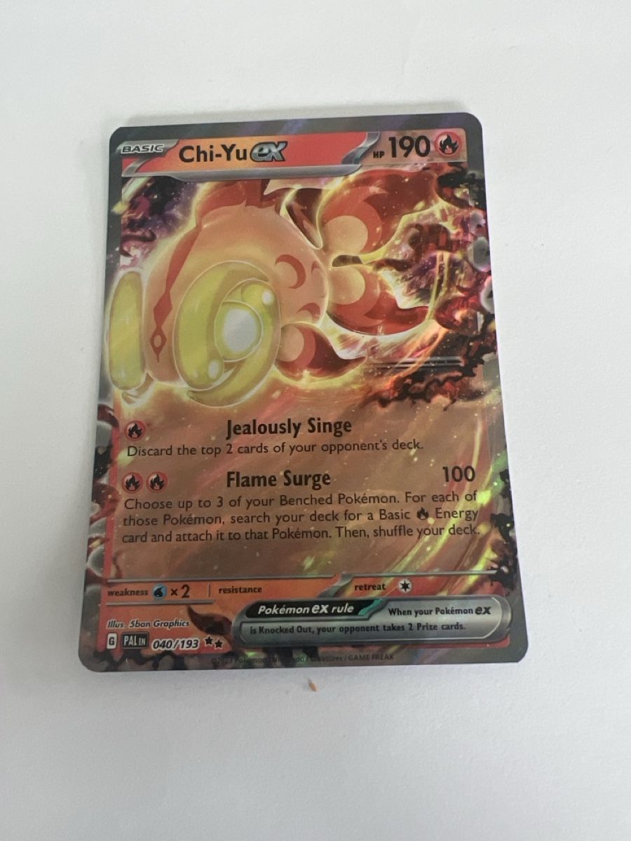 Pokémon Carte collezionabili: Chi-Yu EX – Usato da Villmergen venduto da rob_n572