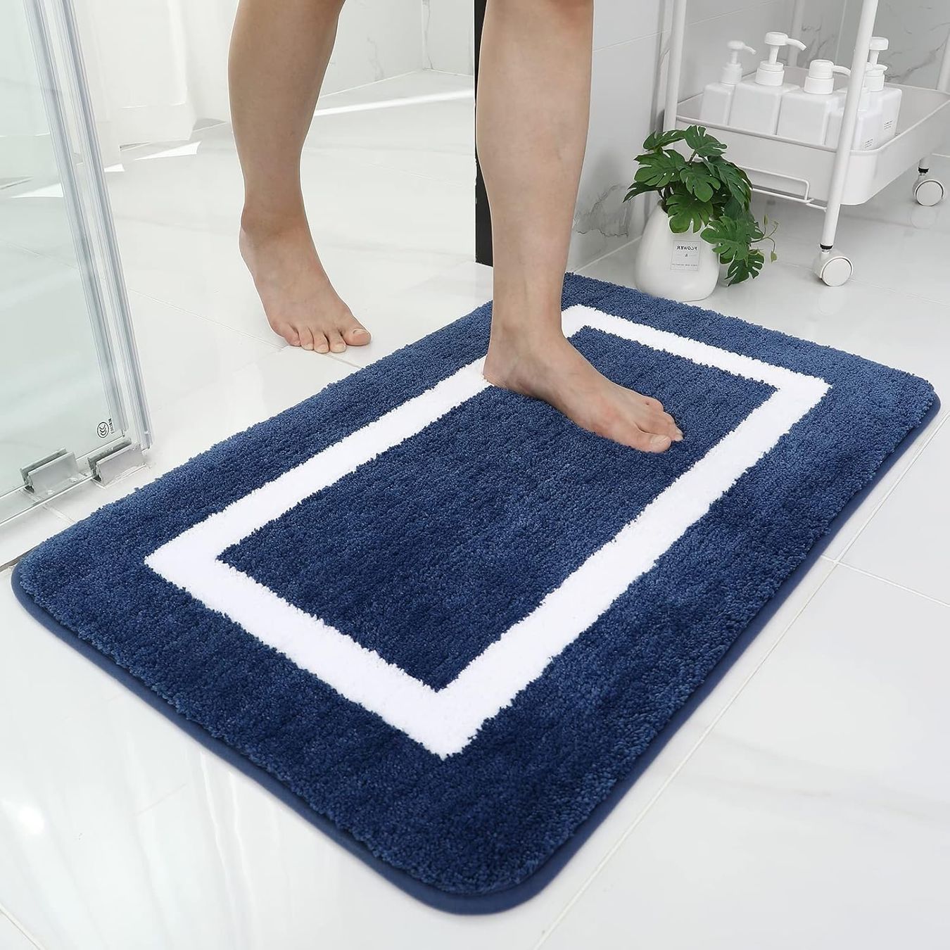 Tappetini fitness: Badezimmerteppich 40 x 60 cm – Nuovo e nell'imballaggio originale da Nuglar venduto da SaleRitter