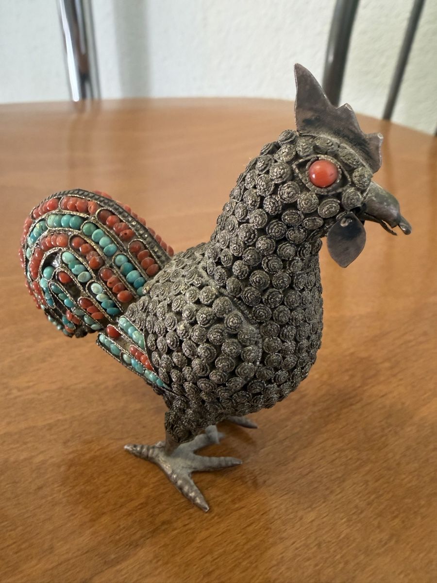 Sculture & Statue: filigranes Huhn – Usato da Baden venduto da noli.r