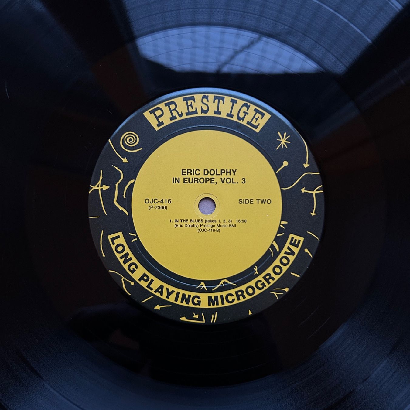 Schallplatten: Eric Dolphy In Europe Vol.3  Prestige  LP – Gebraucht aus Lausanne von Pask1 3