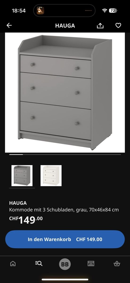 Cassettiere: Ikea Eingangsmöbel – Usato da Zollikofen venduto da nina_7njp 1