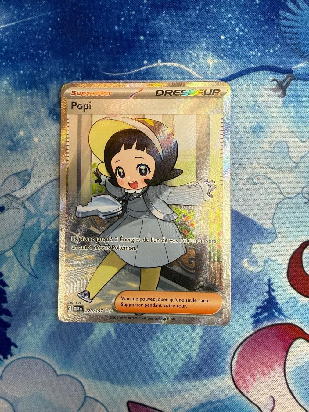 Pokémon Carte collezionabili: Popi FA - OBF 220 FR – Nuovo (secondo la descrizione) da Courgenay venduto da ScamBoxOff
