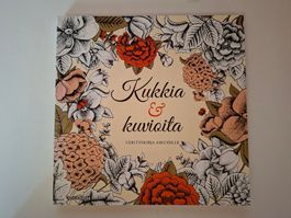 Malbuch für Erwachsene, Blumenmuster