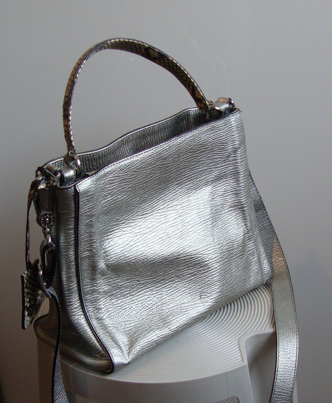 Abro Borse da donna: ABRO * Leder * Silber – Usato da St. Margrethen SG venduto da Sister22 1
