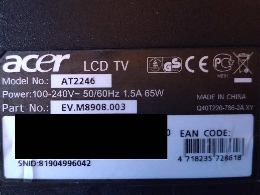 Televisori: TV Acer 22' – Usato da Froideville venduto da Sergio80 4