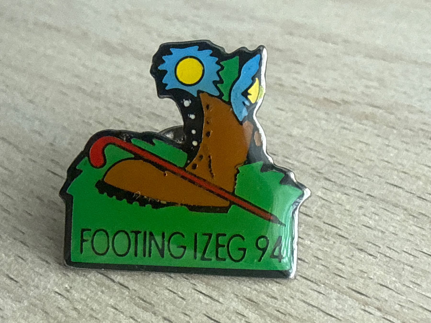 Plaquettes & Badges: Pin FOOTING IZEG 94 – D'occasion à Glattbrugg par Schweigmatt
