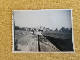 Altes Foto Neuenkirch Luzern Schweiz schwarz weiss antik