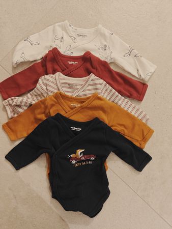 5x baby bodysuit size 3 months brand: Vertbaudet 