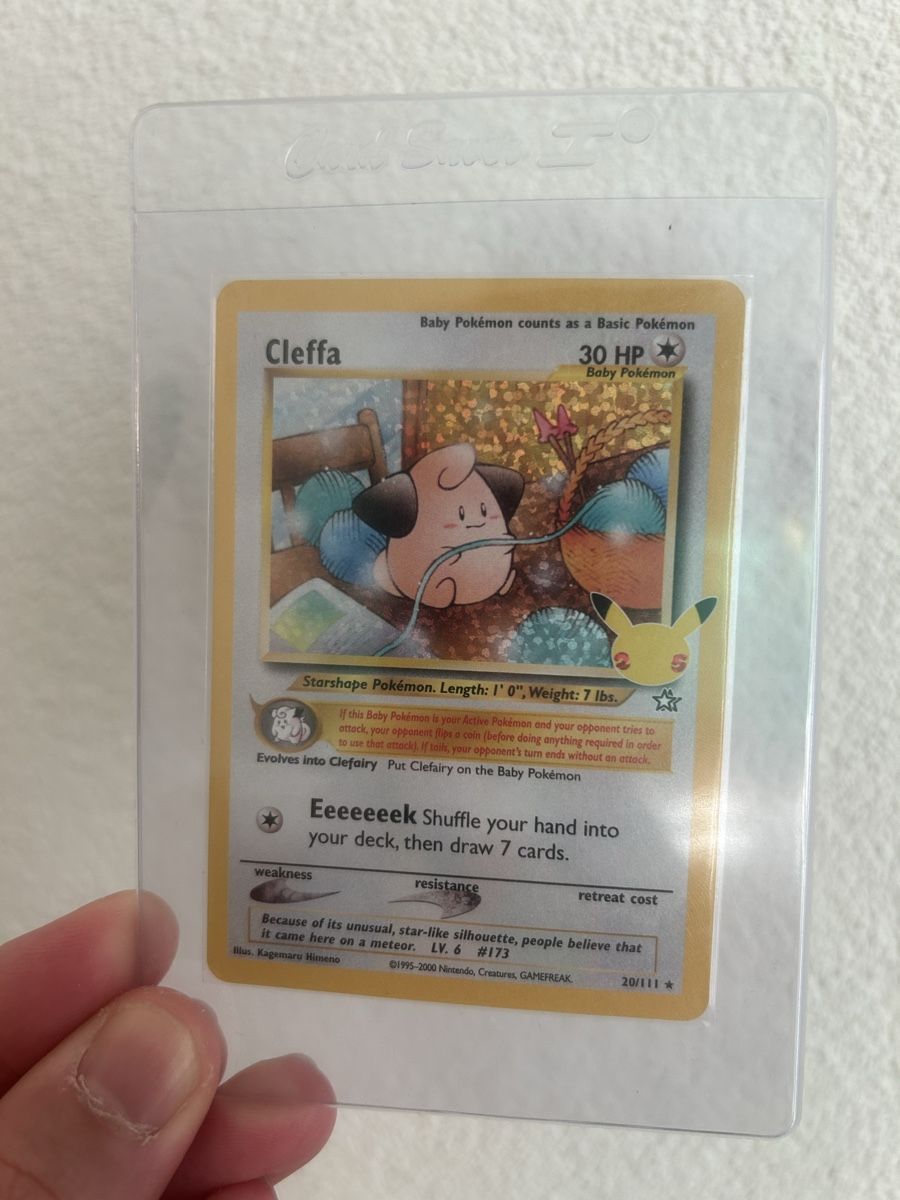 Pokémon Carte collezionabili: Cleffa 25th celebrations ab.1.- – Nuovo (secondo la descrizione) da Lausanne venduto da POKEALE