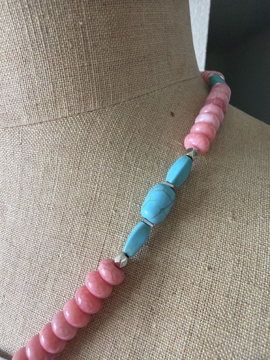 Catenine: Boho Chic Beaded Necklace with Compass Pendant, Summer – Nuovo (secondo la descrizione) da Bouveret venduto da dou_g8q7 3