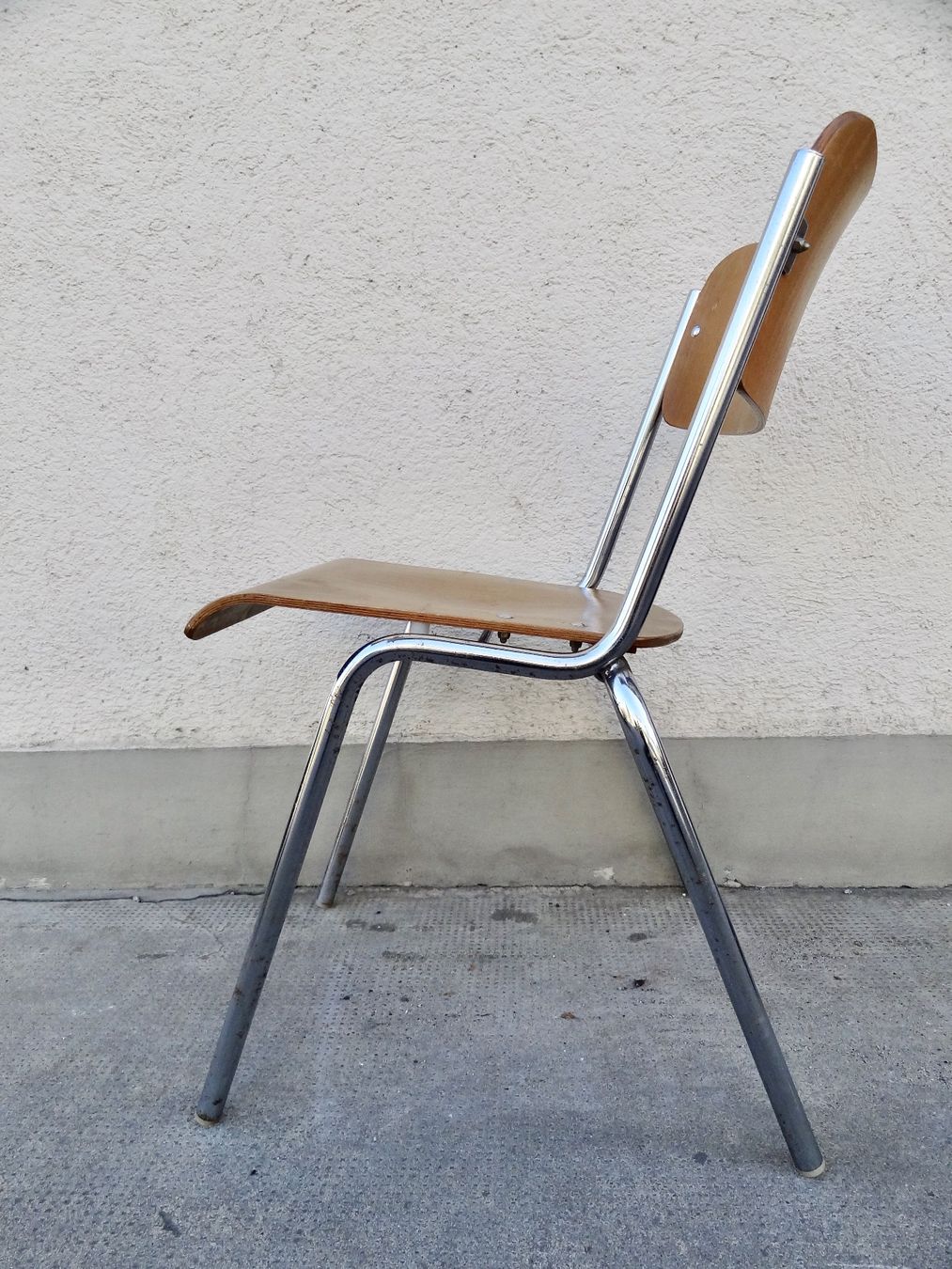 Stühle: STAHLROHRSTUHL STAPELSTUHL KLAPPSTUHL – Gebraucht aus Kerzers von zimmergruen 8