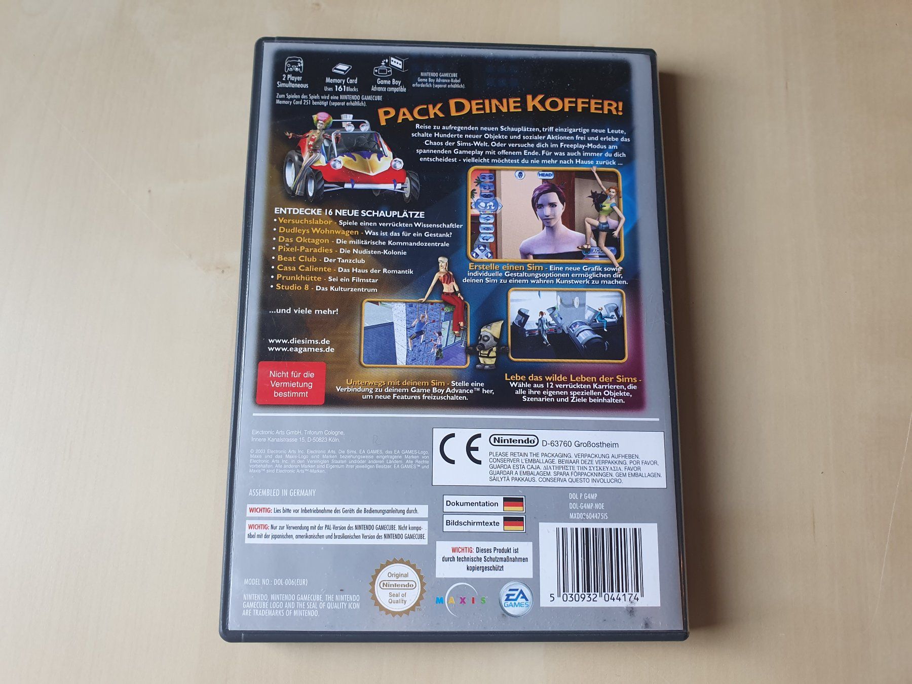 Nintendo Giochi: die Sims brechen aus – Usato da Stansstad venduto da collectorsshop 1