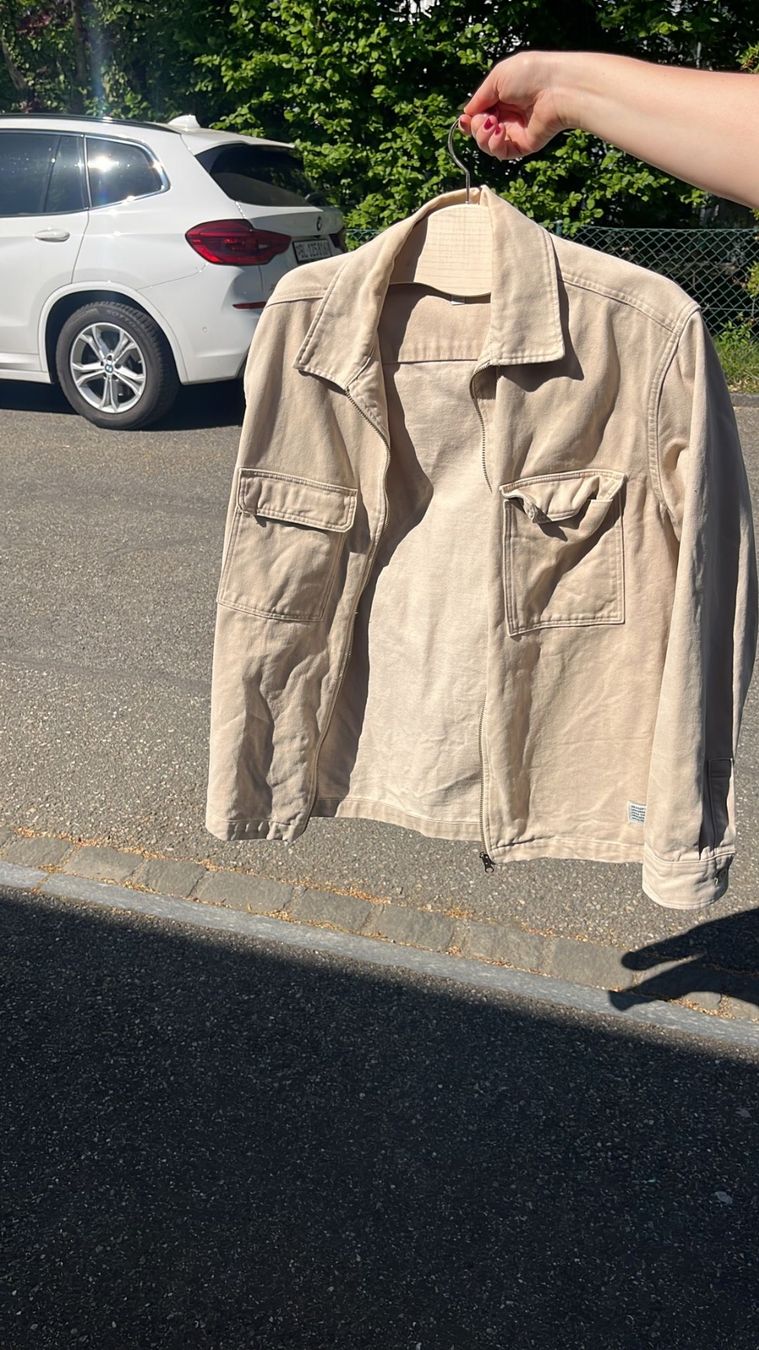 H&M Giacche: Übergangsjacke, Beige, Männer, Grösse M – Usato da Münchenstein venduto da sil_h6c9