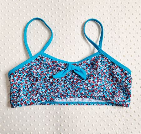 NEU! Bikinitop Blumenmuster Gr. 164